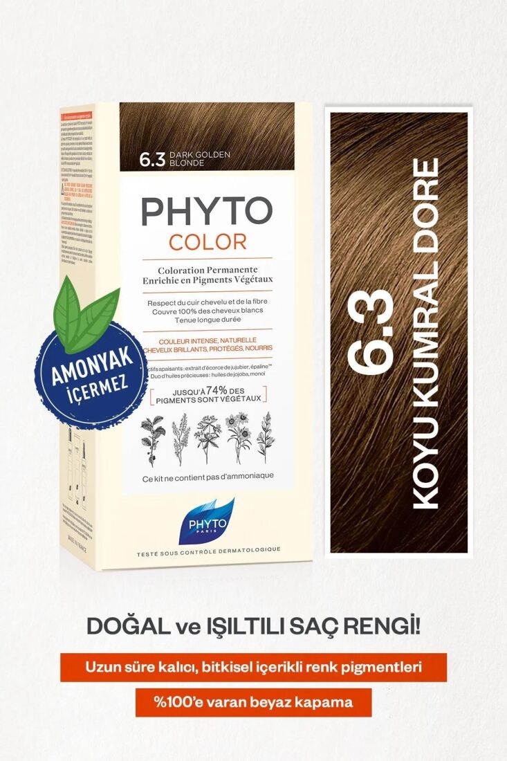 6.3 Koyu Kumral Dore Saç Boyası - 1