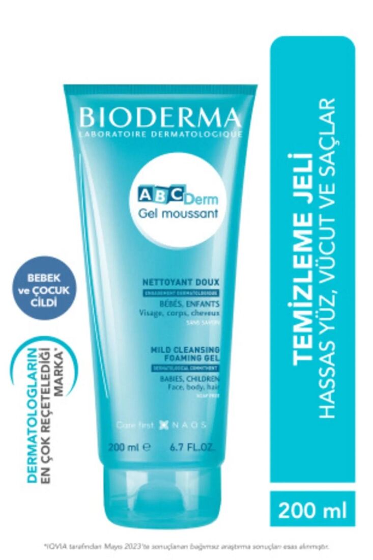 Abcderm Gel Moussant 200 Ml - 1