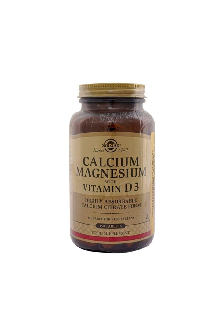 Calcium Magnesium With Vitamin D3 150 Kapsül - 1