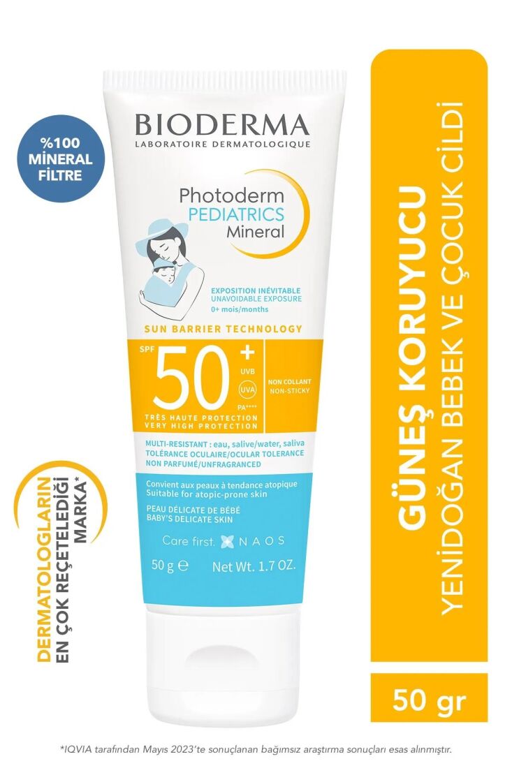 Photoderm Pediatrics Mineral Spf50+ 50 Gr - 1