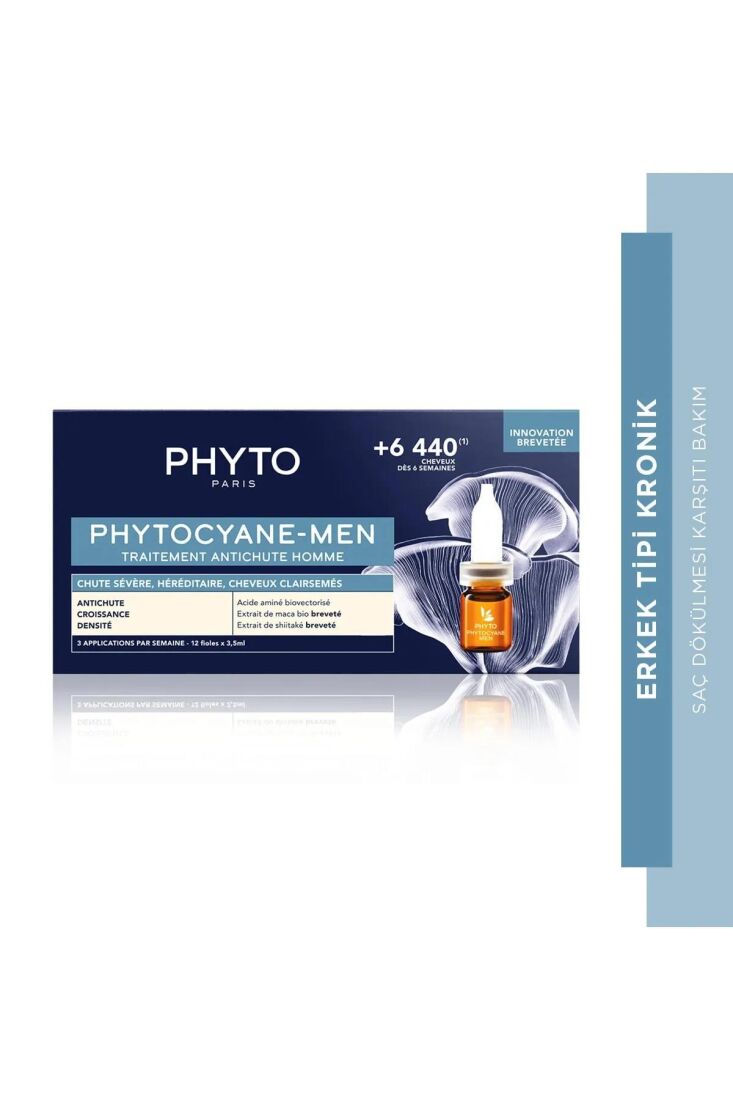 Phytocyane Men Progressive Hair Loss 5 Ml X 12 - 1