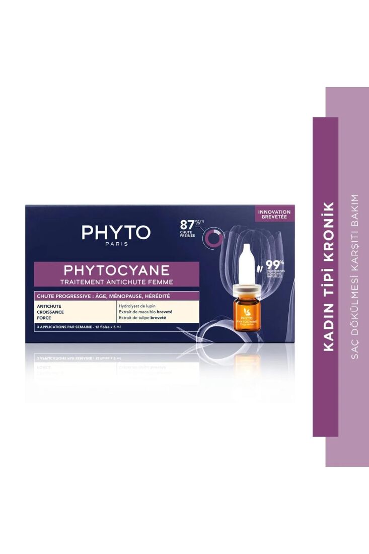 Phytocyane Women Progressive Hair Loss 5 Ml X 12 - 1