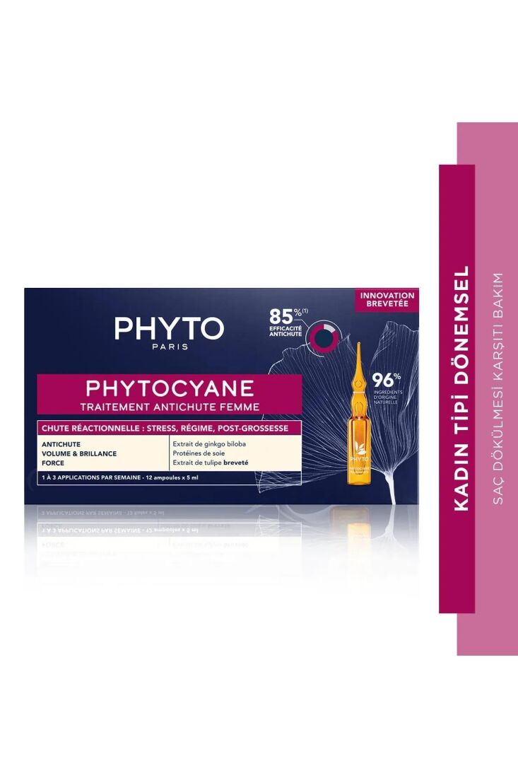 Phytocyane Women Reactional Hair Loss 5 Ml X 12 - 1