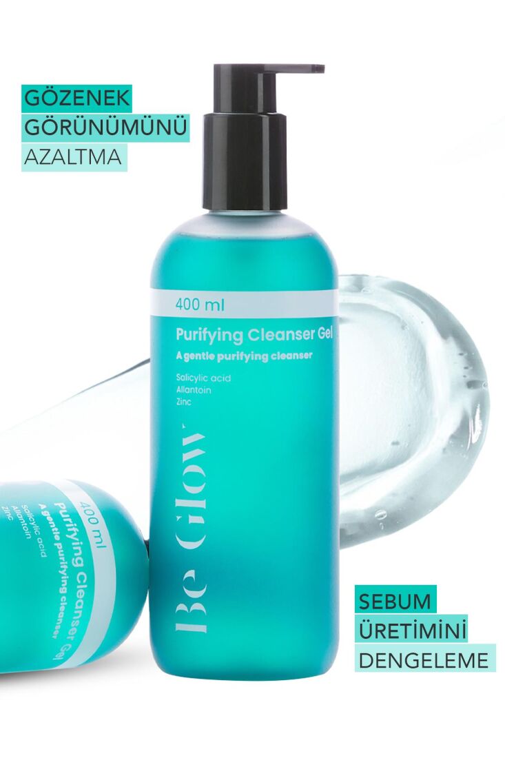 Be Glow Purifying Cleanser Gel / Yüz Temizleme Jeli 400 Ml - 2