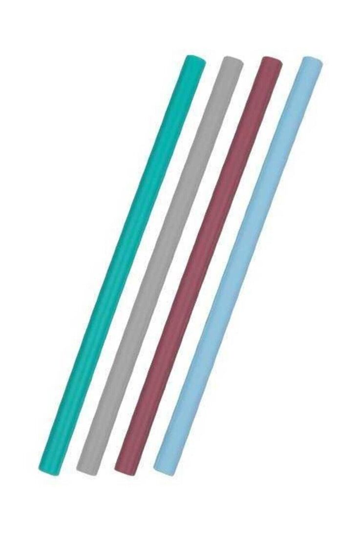Silikon Pipet 4'lü Mineral Blue-Mix - 1