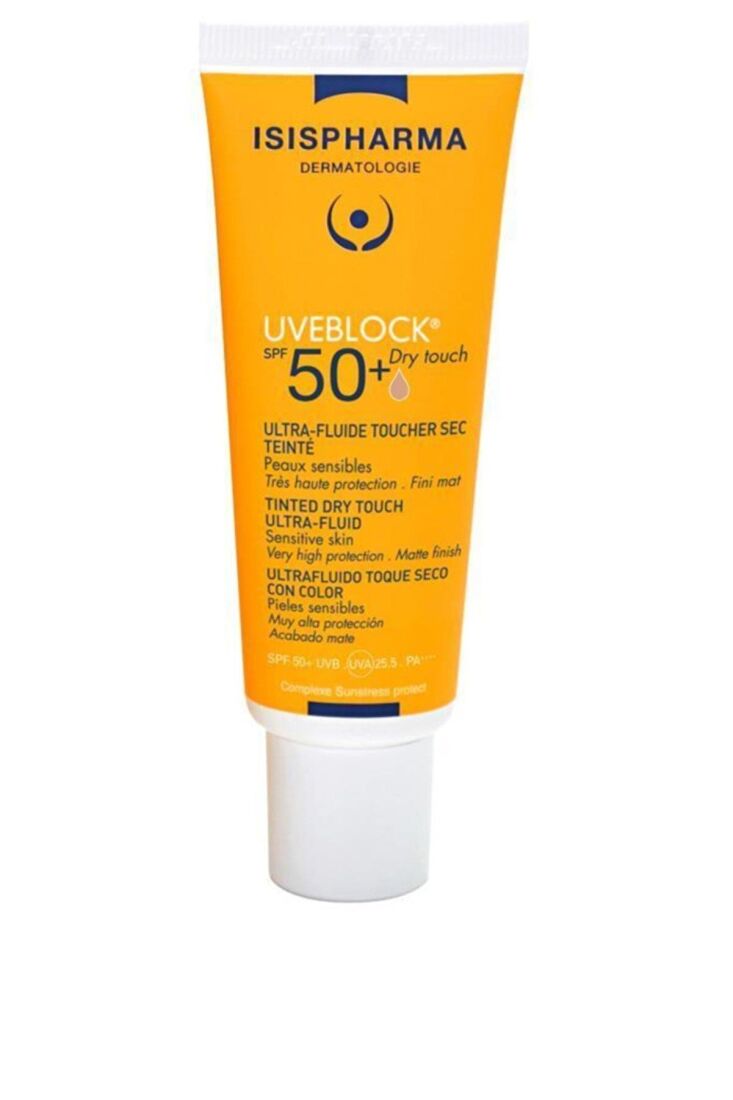 UVEBLOCK Dry Touch SPF 50+ Medium Tinted 40 Ml - 1